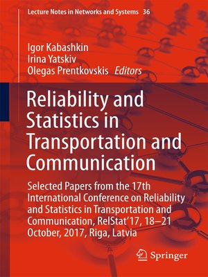 cover image of Reliability and Statistics in Transportation and Communication